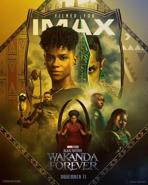  Black Panther: Wakanda Forever | Promotional poster | IMAX