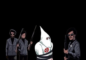  Black Panthers Party vs Ku Klux Klan animated
