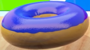  Blue 도넛
