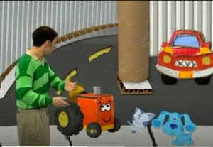 Blue's Clues Periwinkle Misses His Friend Tractor Finds his Friend