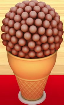 Brown Ice Cream