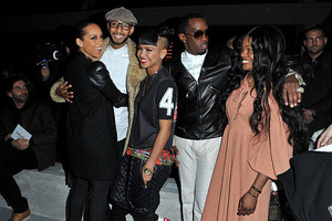 Alicia Keys, Swizz Beatz, Cassie and P. Diddy 