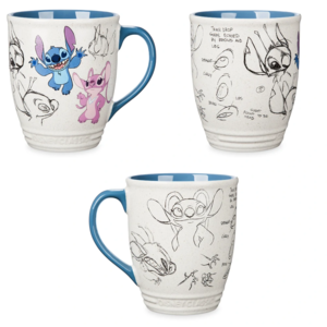 디즈니 Classics Collection Stitch and 앤젤 Mug