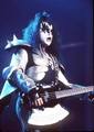 Gene ~Los Angeles, California...October 31, 1998 (Psycho Circus Tour)  - kiss photo
