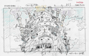 Howl's Moving Castle Concept Art