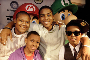  Kyle Massey, Russy and Diggy Simmons
