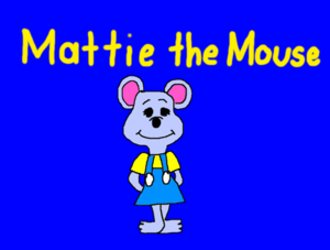  Mattie the souris from Reader Rabbit CD-Rom Games