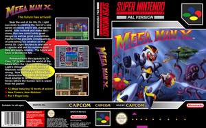 Mega Man X (SNES Cover)
