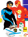 Nightwing and Flash in Nightwing no. 94 | 2022 - dc-comics photo