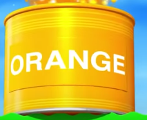  laranja Bucket