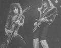 Paul and Ace ~Savannah, Georgia...November 24, 1976 (Rock and Roll Over Tour)  - kiss photo