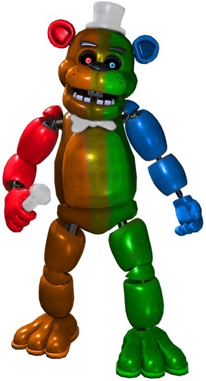 Rainbow Freddy (FNaF AR Skin Concept)