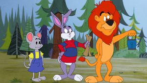 Reader Rabbit Sam and Mat was lost in the forest