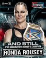 Ronda Rousey | WWE SmackDown Women’s Championship | Survivor Series WarGames | November 26, 2022 - wwe photo