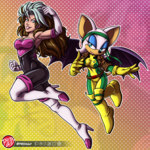 Rouge and Rogue by Predaguy