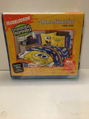  SpongeBob SquarePants 3 Piece sheet set