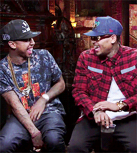  Tyga and Chris Brown
