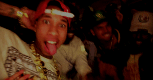  Tyga and Chris Brown