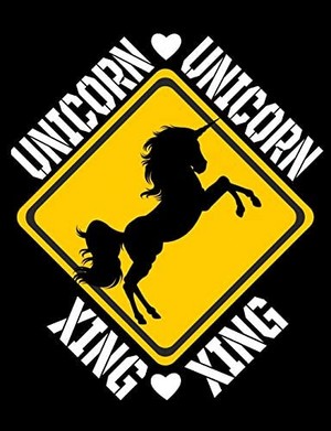Unicorn Xing: Unicorn Notebook Journal for