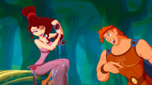  Walt 迪士尼 Gifs - Megara & Hercules