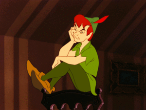  Walt ディズニー Slow Motion Gifs - Peter Pan