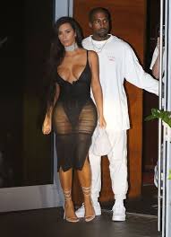  Kim Kardashian and Kanye West