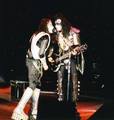 Ace and Gene ~Rotterdam, Holland...December 10, 1996 (Alive Worldwide Tour) - kiss photo