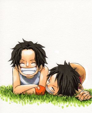  Ace and luffy