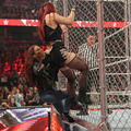 Becky Lynch vs Bayley | Steel Cage Match | Raw | February 6, 2023 - wwe photo
