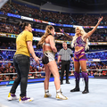 Charlotte Flair, Ronda Rousey and Shayna Baszler | Friday Night Smackdown | 12/30/22 - wwe photo