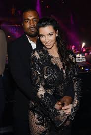  Kanye West and Kim Kardashian