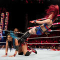 Dakota Kai and IYO SKY (with Bayley) vs Becky Lynch and Mia Yim | Raw: January 2, 2023 - wwe photo