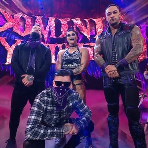  Damian Priest, Dominik Mysterio, Rhea Ripley and Finn Balor | Tag Team Turmoil | Raw 1/9/23