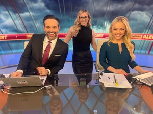 Kelly Costa, Nick Kosir & Kendall Smith on FOX Weather (2022) 