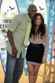 Lamar Odom and Khloe Kardashian