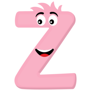  Letter Zz Sticker 26