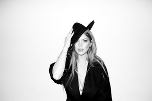  Lindsay Lohan - Black and White Photoshoot - 2014