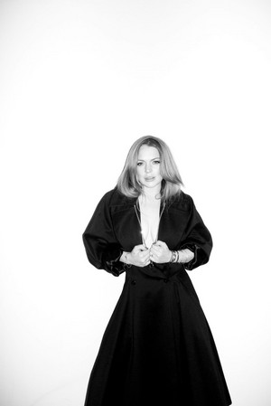 Lindsay Lohan - Black and White Photoshoot - 2014