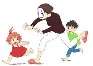  Lisa, Ponyo and Sosuke