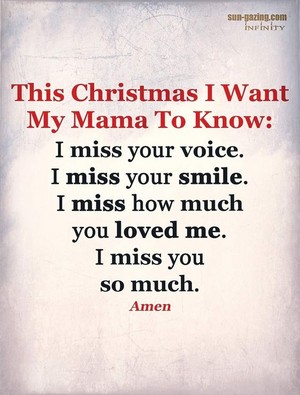 Missing Mom 🕯️