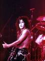 Paul ~Jacksonville, Florida...December 10, 1976 (Rock and Roll Over Tour) - kiss photo