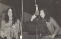 Paul and Gene ~Recording their debut album at Bell Sound Studios....November 30, 1973 - kiss photo