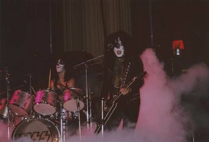 Paul and Peter ~Long Beach, California...February 17, 1974 (KISS Tour) 