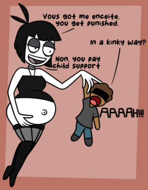  Pay Creepy Susie's child support