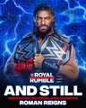 Roman Reigns | WWE Royal Rumble 2023 - wwe photo