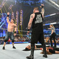 Roman Reigns and Sami Zayn vs Kevin Owens and John Cena | Friday Night Smackdown | 12/30/22 - wwe photo