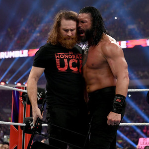  Roman and Sami | Undisputed wwe Universal tiêu đề Match | Royal Rumble