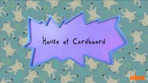 Rugrats (2021) - House of Cardboard Title Card