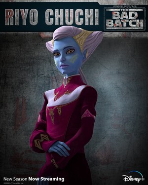  Senator Riyo Chuchi | stella, star Wars: The Bad Batch | Season 2 | Character poster