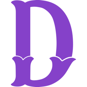  The Letter D Sticker 照片